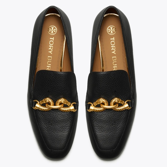 Tory Burch Shoes - Tory Burch Jessa Horse Head Hardware Perfect Black Loafers Size 7